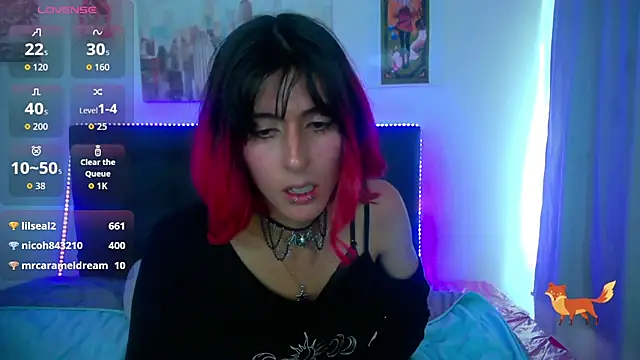 Show modela goth_minerva na web-kameri