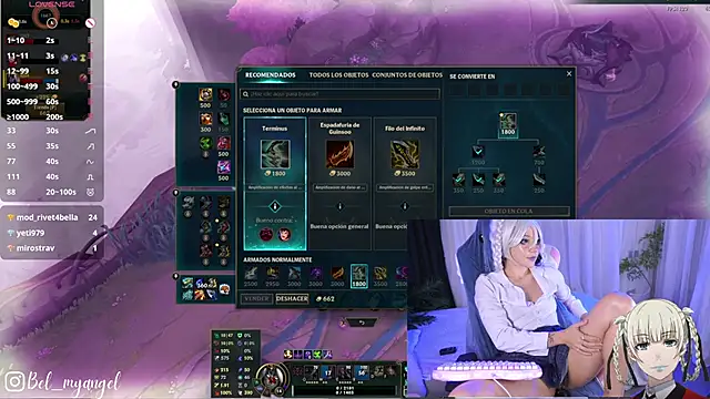 Chatroom XXX en direct de Bella-Franco