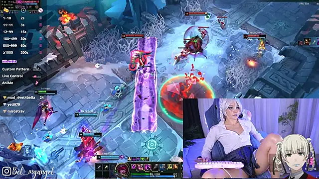 Bella-Franco: απευθείας συνομιλία ΧΧΧ