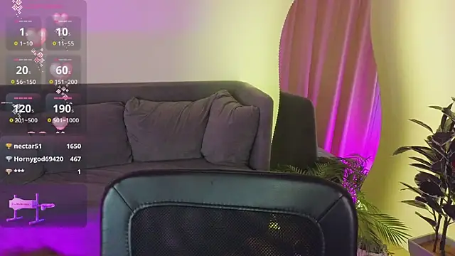 HoneyLace_ élő XXX-chatje