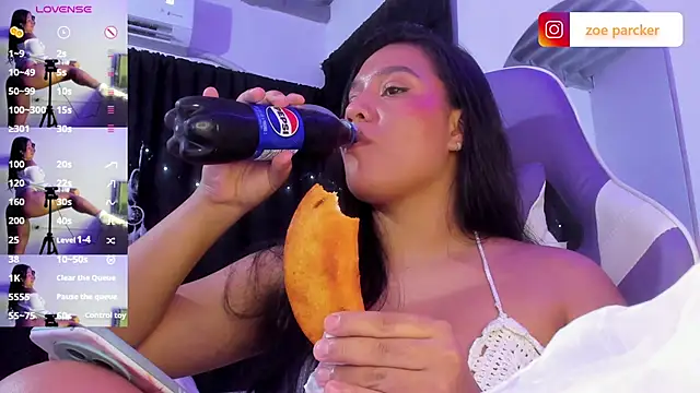 ZoeParcker: απευθείας συνομιλία ΧΧΧ