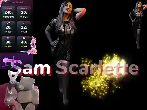 SamScarlette Adlı Modelin Canlı XXX Sohbeti