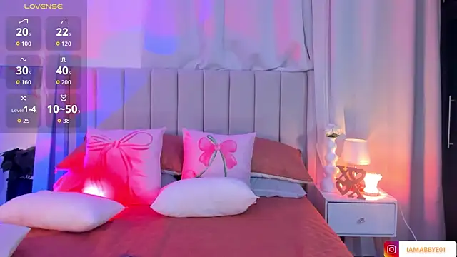 Abbye_blue01 élő XXX-chatje