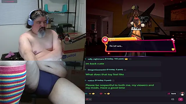 geekycastillo élő XXX-chatje