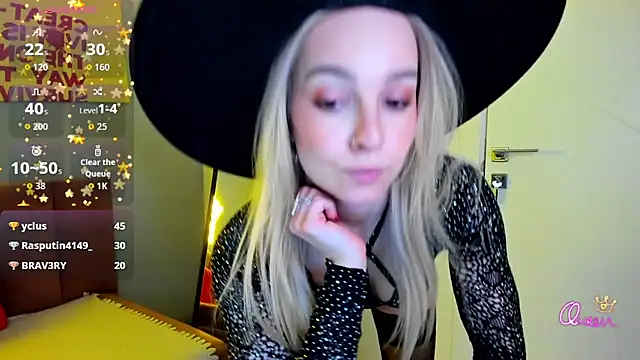 DaisyMellifluous webkamerás műsora