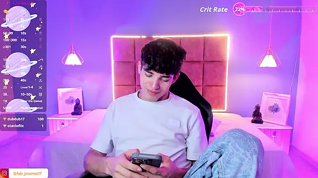 AlejooTwink élő XXX-chatje