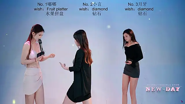 Show de NEW-DAY na webcam