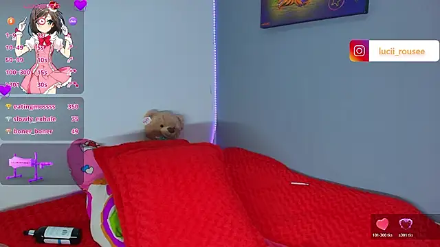 Webkamerová show _Lucii_Rouse_