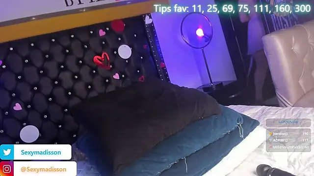 MADISSONLOVE_ Adlı Modelin Canlı XXX Sohbeti