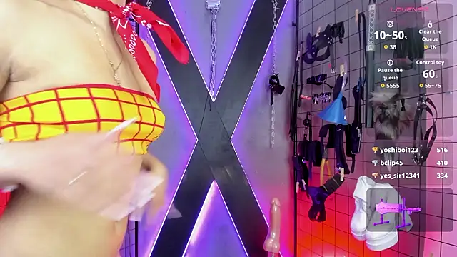 Chat +18 de MissScarlet_Ela_bdsm ao vivo