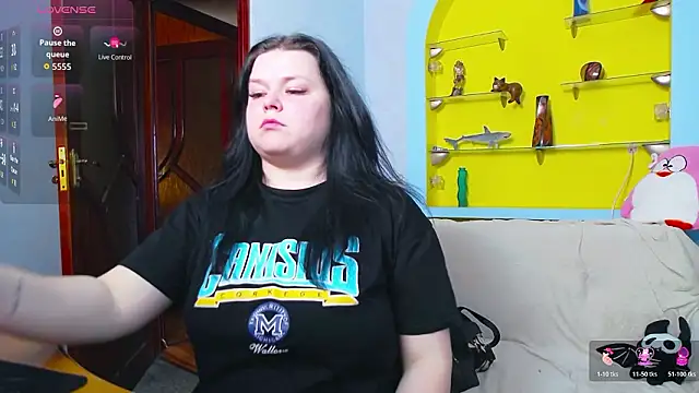 Linasexy777 élő XXX-chatje