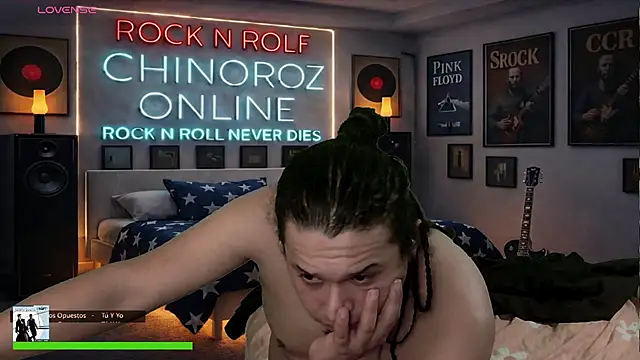 chino_roz 网络视讯表演