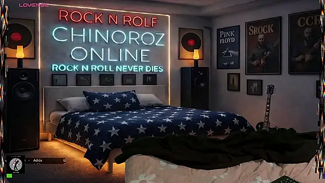 Show modela chino_roz na web-kameri