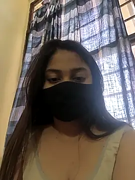 Cute--Sakshi Show in webcam