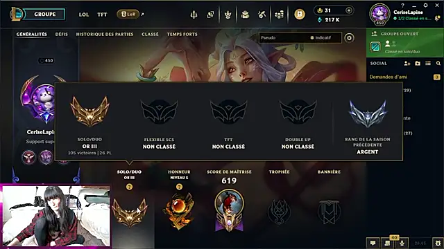 Živý XXX chat CeriseLapine