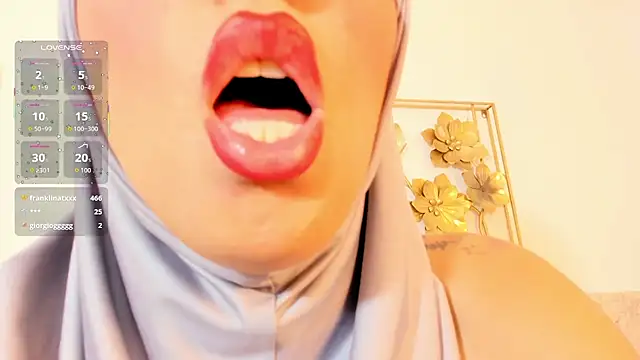 hanajameela Adlı Modelin Canlı XXX Sohbeti