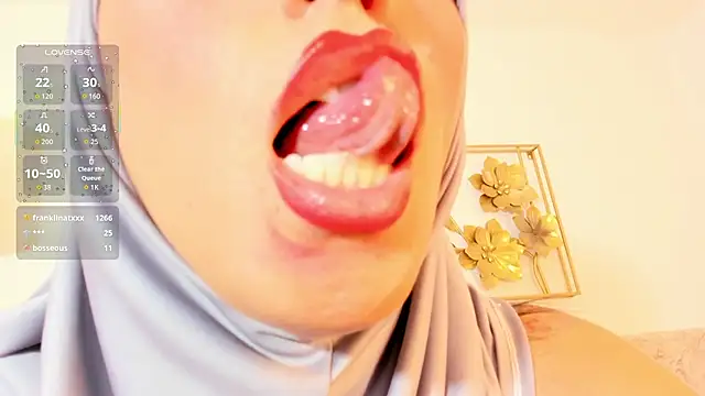 hanajameela élő XXX-chatje