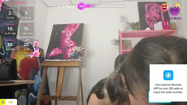 XXX chat uživo modela mariecam420