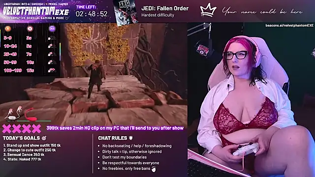 VelvetPhantomEX Webcam Show