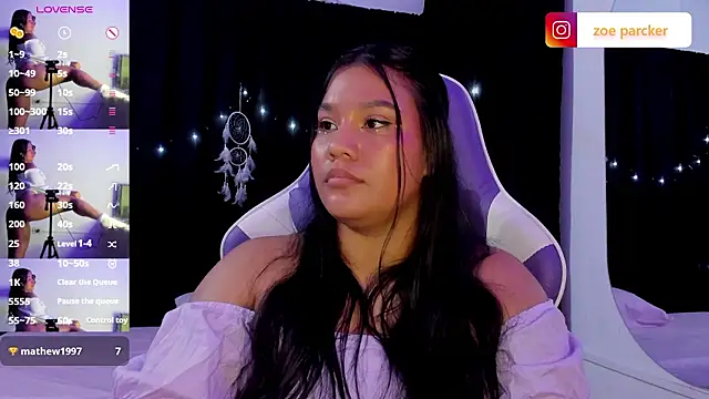 Chat XXX ao vivo de ZoeParcker