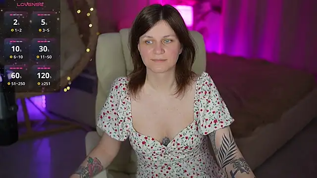 Show modela TinaMelt na web-kameri