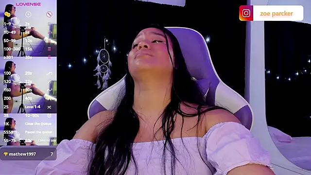 Chat XXX en directo de ZoeParcker