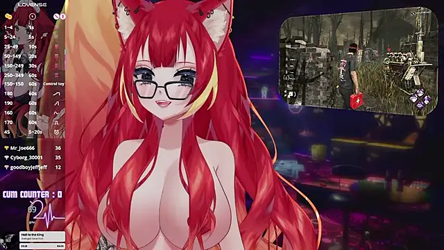 Chat +18 de LewdFoxy_VT ao vivo