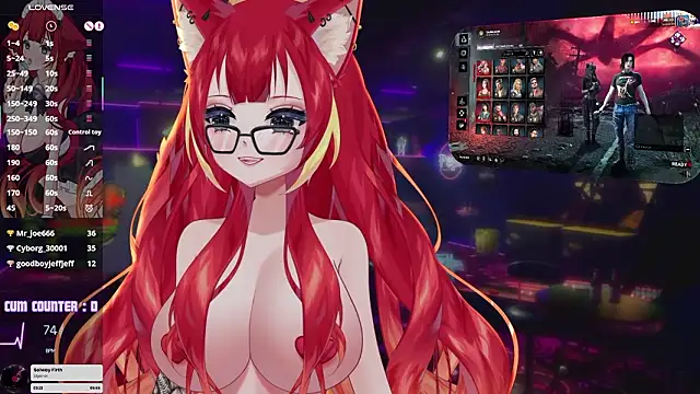 Chat +18 de LewdFoxy_VT ao vivo