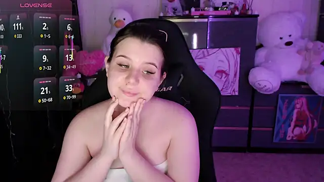 AmyVibess élő XXX-chatje