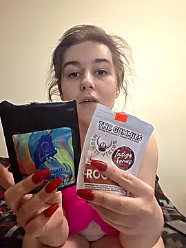 แชท XXX สดของ Ashlovescannabis