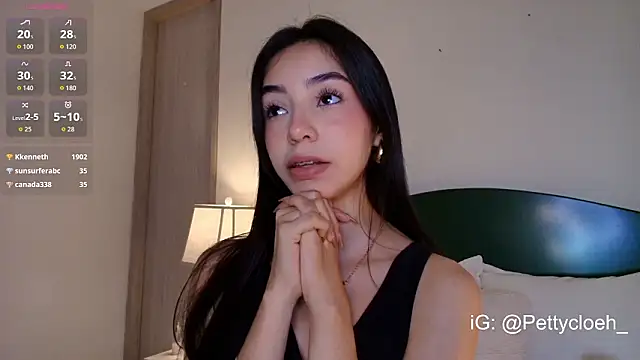 Chat XXX ao vivo de PettyCloeh