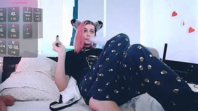 Littlepinkcatn Webbikameraesitys