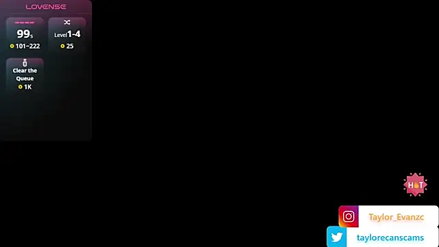 Taylorr_evans élő XXX-chatje