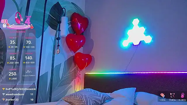 RubyValen élő XXX-chatje