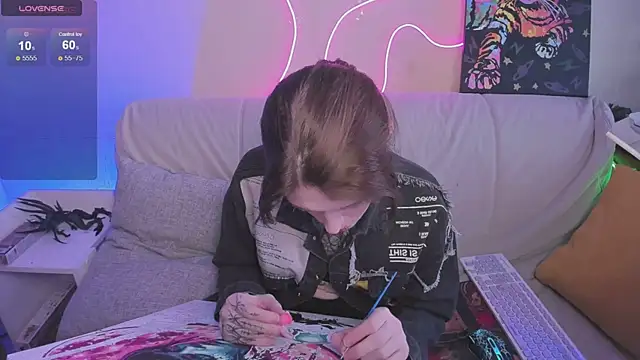 Simona_Rain Pertunjukan Webcam