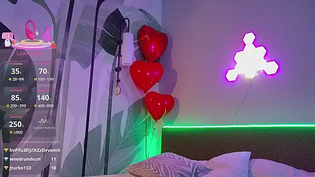 RubyValen Show in webcam