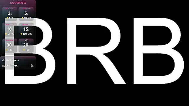 Webkamerová show Lushy_sweet