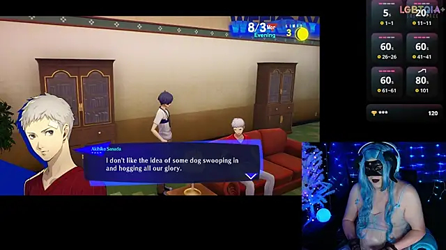 Show modela StarshineMoonspark na web-kameri