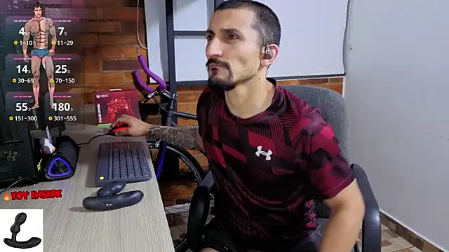 Marck_Muscleのウェブカメラショー