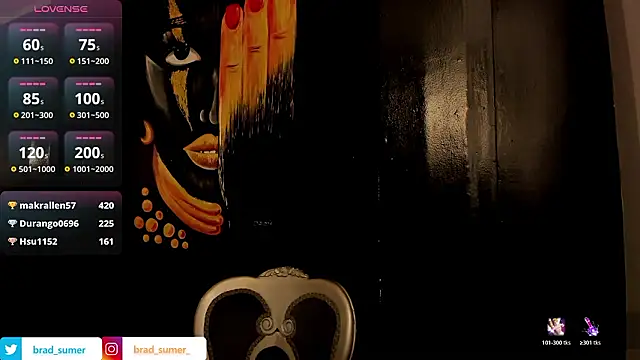 Brad_Summer webkamerás műsora