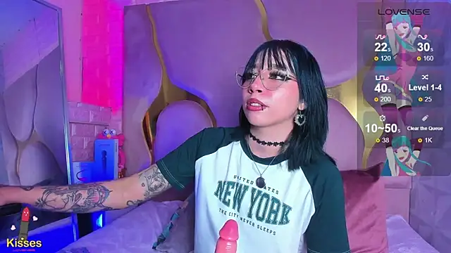 Show de NaniiSisy na webcam