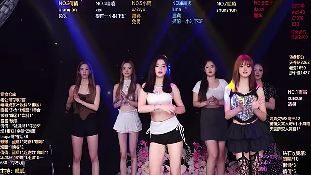 Bgirl-001 Pertunjukan Webcam