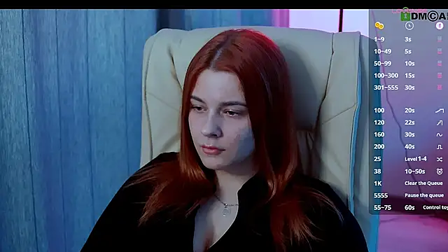 Show webcam de red__dizzy