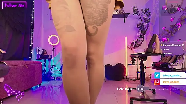 Вебкам-шоу freya_goddes_