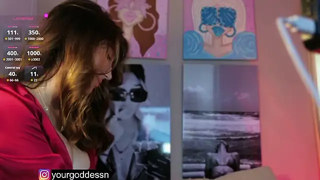 Show de belashimaa na webcam