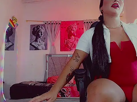 Show modela aishadlion na web-kameri