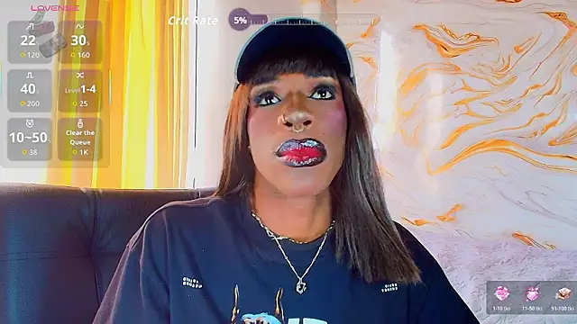 EbonyHansNight webkamerás műsora