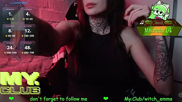 Czat XXX na żywo – Witch_Emma