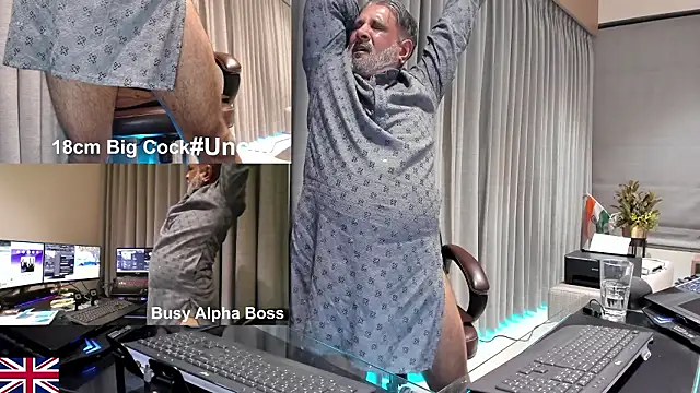 OnlineBossUKのライブXXXチャット