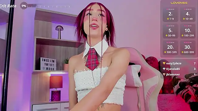 Show de Eli-Bluee na webcam